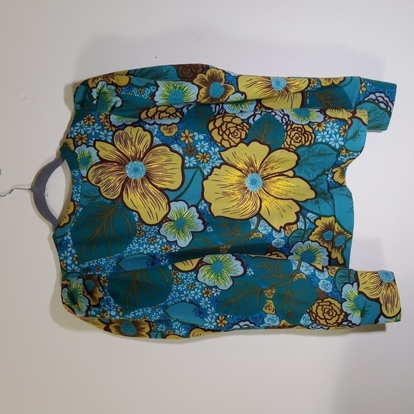 International Concept Printed Puff Shoulder Sweatshirt Size XL - Picture 4 of 5